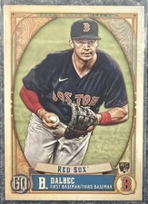 2021 Topps Gypsy Queen Bobby Dalbec Boston Red Sox Rookie Baseball Card #265. rookie card picture