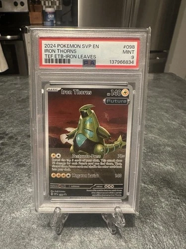 2024 Pokemon SV Black Star Promo Temporal Forces Iron Thorns #98 PSA 9 MINT