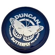 Duncan Toys Butterfly Yo-Yo Beginner Yo-Yo with String Steel Axle Blue