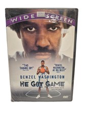 Image of He Got Game (DVD, 1998, Widescreen), Denzel Washington, Spike Lee, Single Disc