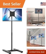CTA Height Adjustable TV Stand   CTA VESA-Compatible Universal Floor Stand fo...