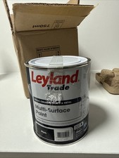Leyland Trade - Multi Surface Paint - Suitable for Different Surfaces - Black