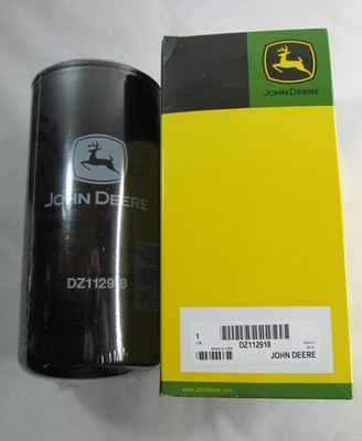 NEW GENUINE OEM JOHN DEERE DZ112918 SPIN-ON SECONDAY FUEL FILTER W/ GASKET