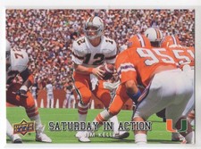 2011 UD UPPER DECK JIM KELLY SATURDAY IN ACTION INSERT #11