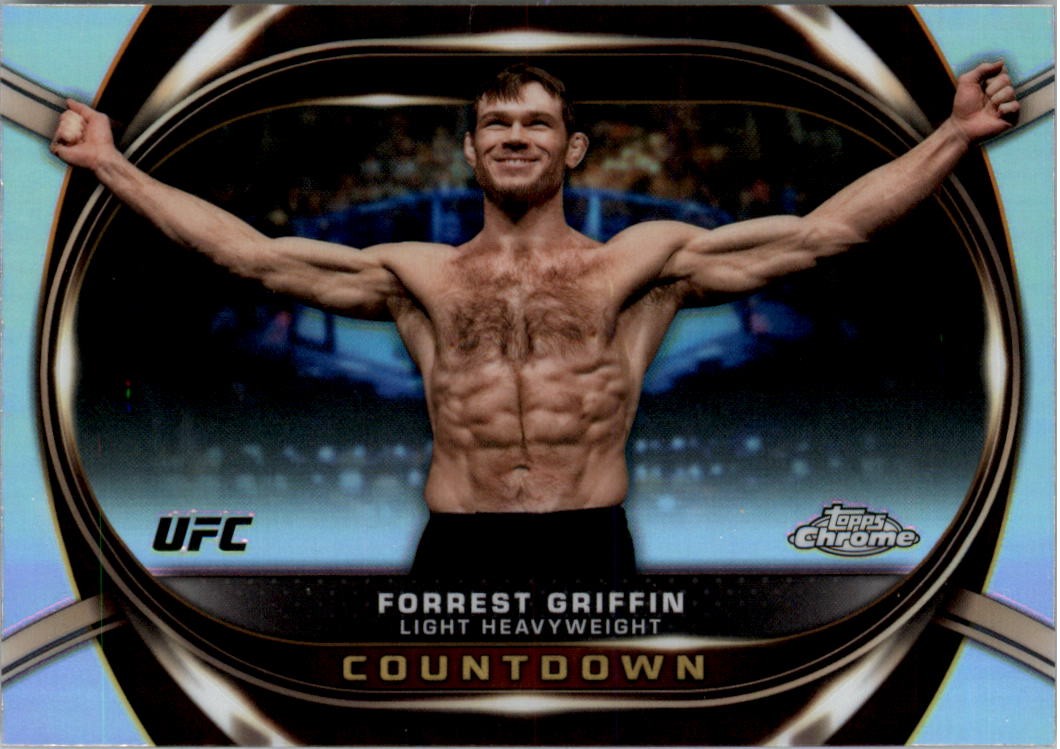Forrest Griffin #COU-21 Ufc Cards 2024 Topps Chrome UFC Countdown trading card — raw and PSA graded price guide