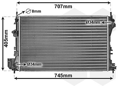 VAN Wezel KüHler, MotorküHlung U.A. FüR Opel, Saab-image