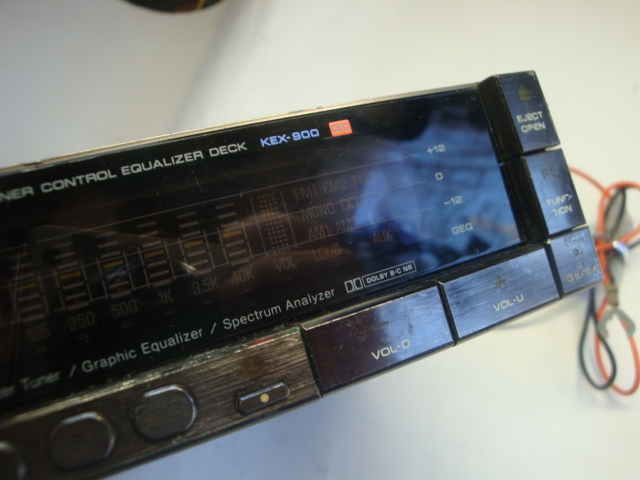 Pioneer Carrozzeria KEX-900 Graphic Equalizer Cassette Deck GM-121