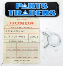 New Genuine Honda Sub Tank Hose Clip 17724-102-700 GL1500 GL1800 TRX300 TRX400