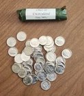 1961 D Roosevelt Silver Dime Full Roll 50 Coins 90% UNC Pulled From US Mint Bag