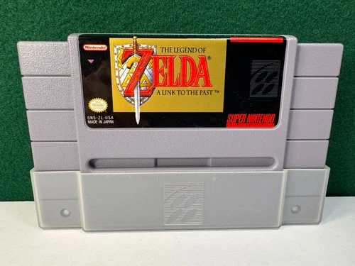 The Legend of Zelda: A Link to the Past (Nintendo SNES, 1992) NEAR MINT CART