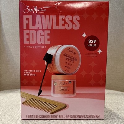 Shea Moisture Flawless Edge 4-Piece Gift Set NEW