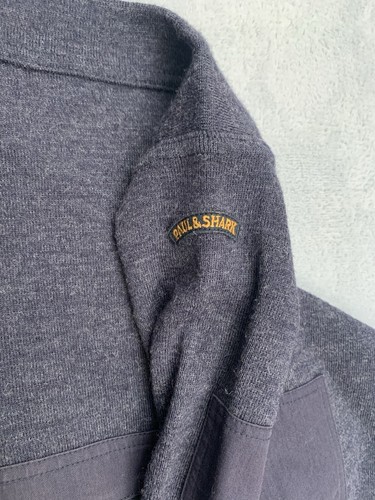 Paul and Shark Jumper Large Yachting Grey Crew Neck Made In Italy 80’s Casuals - Picture 8 of 17