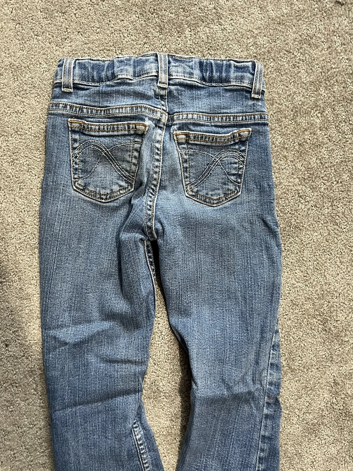 Sonoma Goods For Life Girls Bootcut Jeans, Medium Wash, Adjustable Waist, 7 Slim - Image 4 of 4
