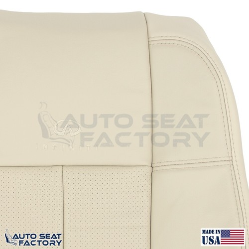 Replacement 2006 - 2010 Fits Infiniti M45 M35 Front Wheat Leather Covers, Perf. - Picture 21 of 37
