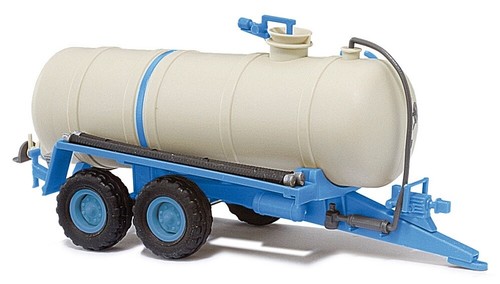 Busch 42867 - 1/87 / H0 Liquid Manure Tank Trailer HTS100.27, Blue - New - 第 1/1 張圖片