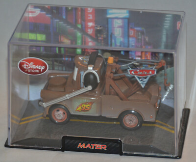 NEW! Disney Store PIXAR Cars 2 Mater 1:43 Scale CASE (Fast
