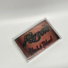 Poison Flesh  Blood Cassette   80s Hard Rock   Classic Hair Band