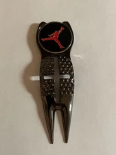 Air Jordan Jumpman Michael Jordan MJ Nike Crosshairs Divot Tool & 1" Golf Marker