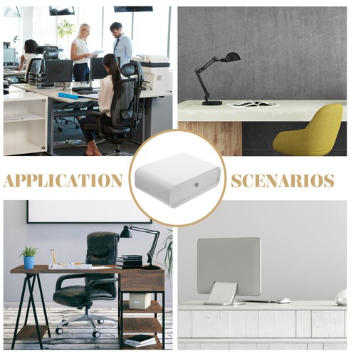 Computer Heightened Shelf Office Desk Risers for Monitors Desktop - Afbeelding 5 van 12