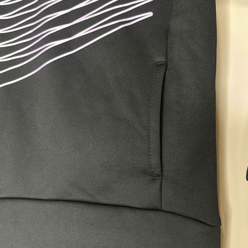 Nike Therma Girls XS Dri Fit Logo Hoodie Black White Swoosh Fleece Pockets NWT - Picture 5 of 9
