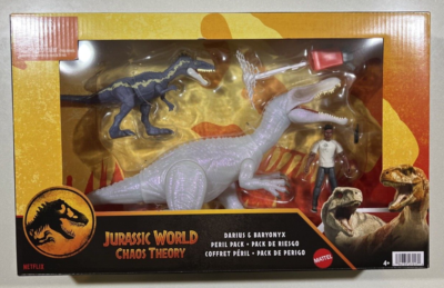 NEW 2025 Jurassic World Chaos Theory Darius & Baryonyx Peril Pack