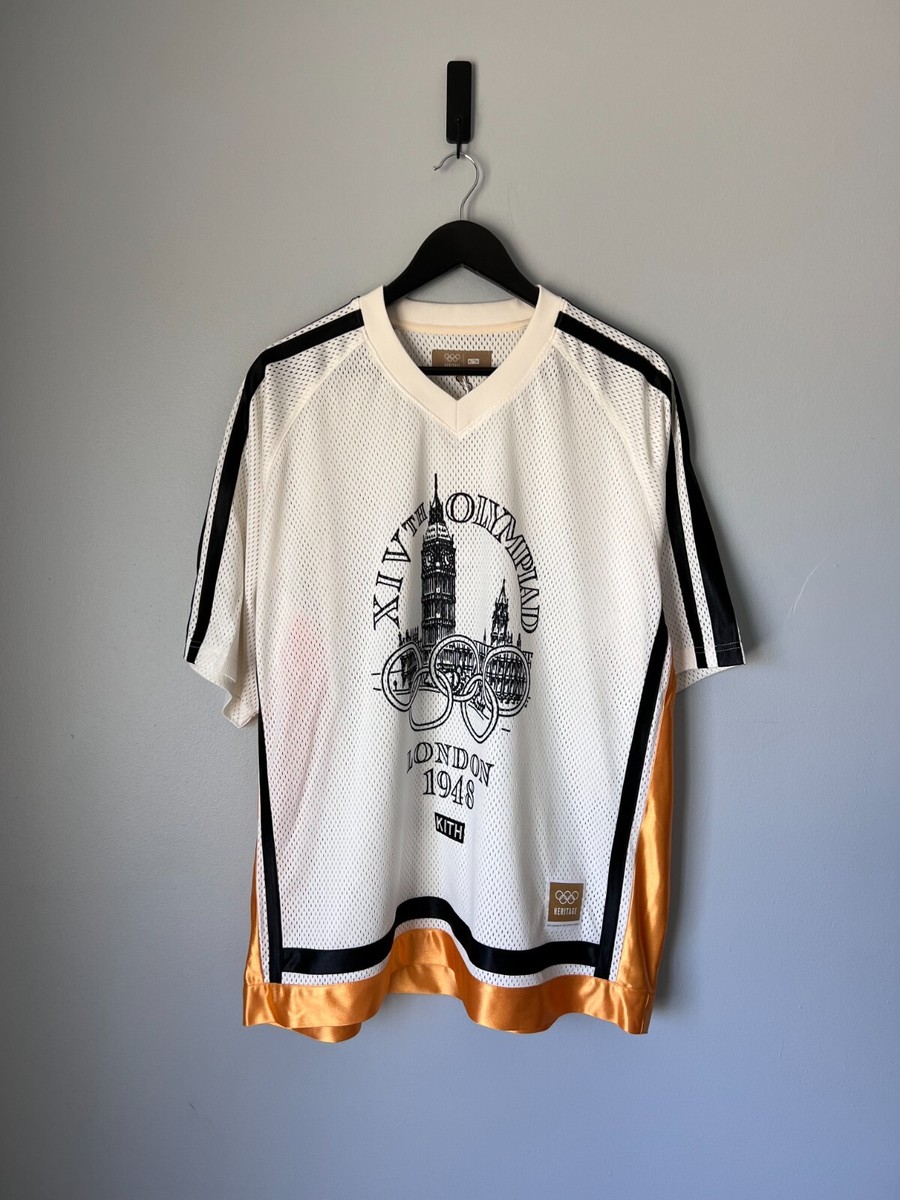 Kith Olympics Heritage London Mesh Leon Jersey - Size XL