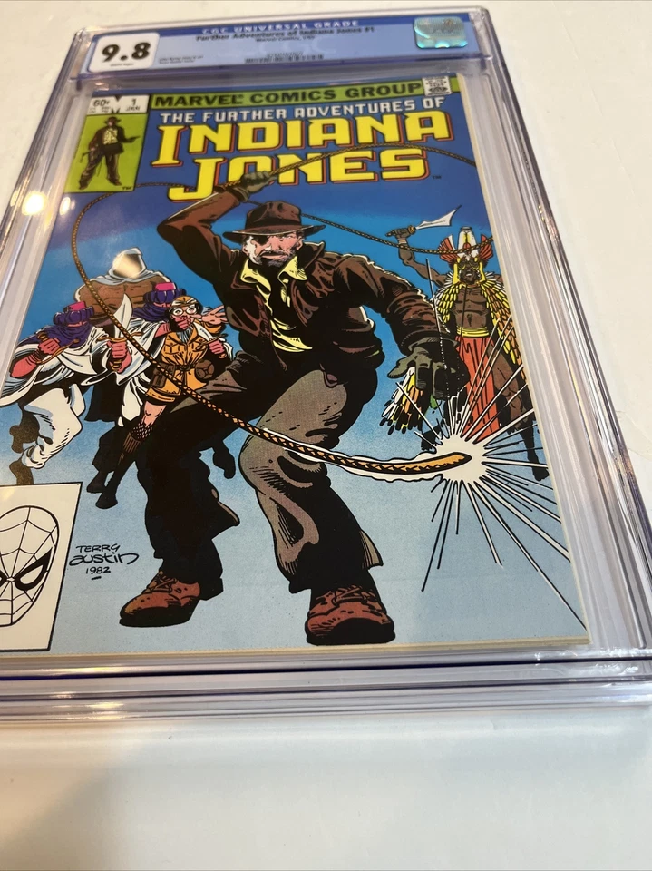 Otras aventuras de Indiana Jones (1983) # 1 (CGC 9,8 WP SS) Foto 3 de 4