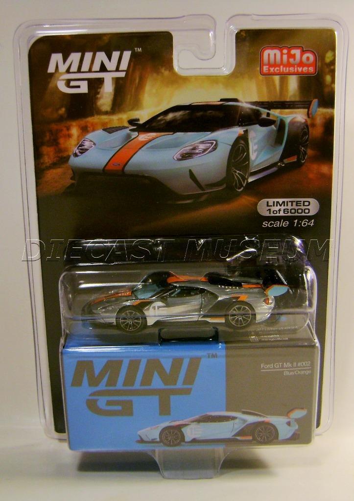 FORD GT MK II #002 BLUE ORANGE #359 RAW CHASE CAR MIJO TSM MODEL