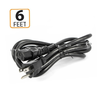 Replacement Vizio TV Power Cable Replacement Vizio Power Cord - AC Cable For VX32L, VX37L, VX42L, VX52L, VW37L HDTV Models Vizio Replacement AC Cord - Foto 2
