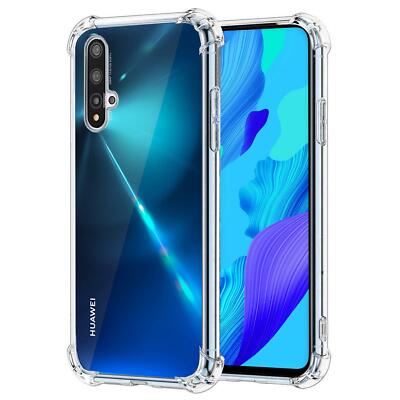 Schutzhülle Für Huawei Nova 5T Handy Tasche Schutz Slim Case Cover Hülle Etui