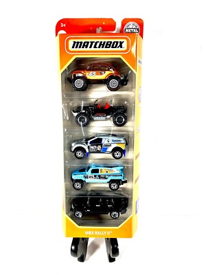  EXTREME: Rally Sport Volkswagen Beetle 4X4, Matchbox, 5Pack, 1:64, 3+, NEW