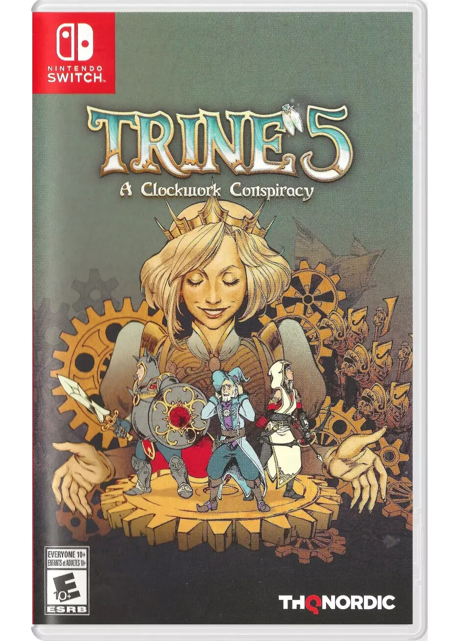 TRINE 5 A CLOCKWORK CONSPIRACY Nintendo Switch US NEW