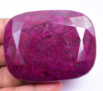1021.0 Ct Natural Huge Red Ruby Certified Museum Grade Earth-Mined Gemstone