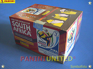 Panini★WM 2010 WC 10 World Cup★Box/Display 100 Tüten OVP/sealed