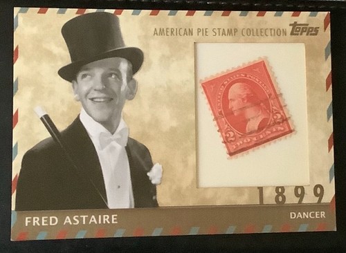 2011 Topps American Pie Stamp Collection Fred Astaire | eBay