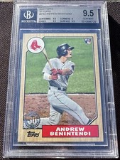 ANDREW BENINTENDI 2017 TOPPS RC #87-63 BGS 9.5 GEM MINT! 💎
