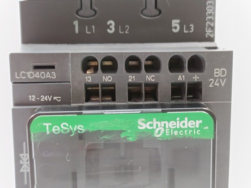 Schneider / Telemecanique LC1D40A3BD 3 Pole Contactor 440V-40A-24VDC coil - Bild 7 von 9