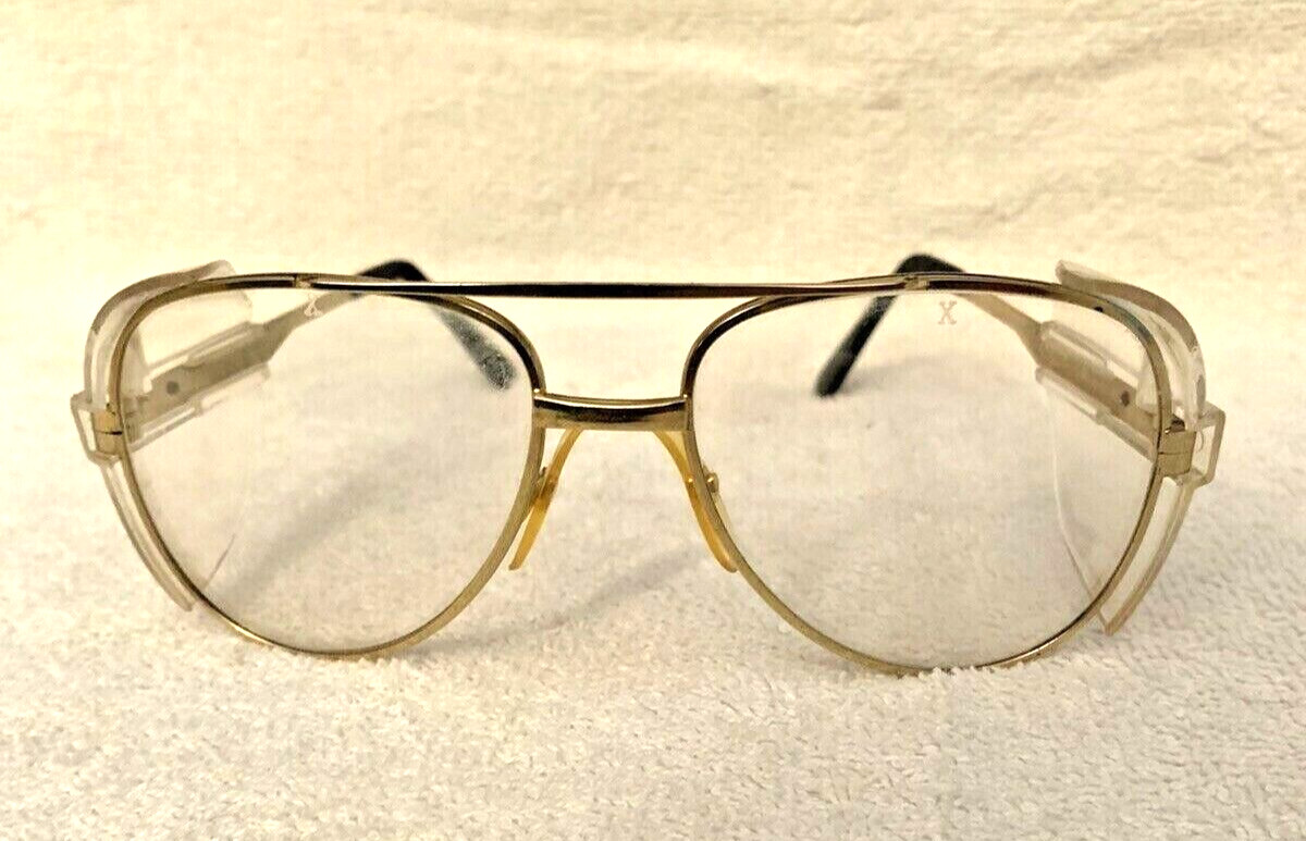 steampunk Vintage safety glasses with side shields wi… Gem