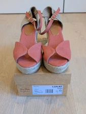 Toni Pons Lua-NT Buckle Wedge Espadrilles Sandals Sz 9 Spain