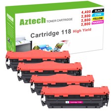 4x Canon 118 Toner for Canon ImageClass MF726Cdw 8350CDN 8580Cdw LBP7660Cdn