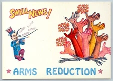 Arms  Reduction  Uncle Sam   Rack Card  Postcard