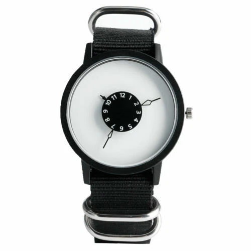 French Connection 不锈钢表壳尼龙表带腕表