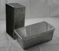 Kastenform Mit Deckel, Brotbackform, Va, Edelstahl, 1,0 Kg, IndustriequalitäT