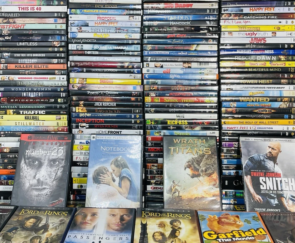🍿 100 Wholesale DVD Movies : Action, Horror, Etc Lot *FREE SHIPPING* 🍿 - Image 4 of 4