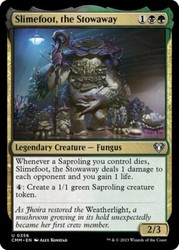 Slimefoot, the Stowaway 356 Commander Masters Uncommon