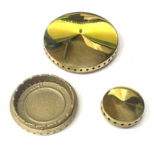 Spartifiamma in ottone cucina a gas piano cottura Ariston 3 fuochi