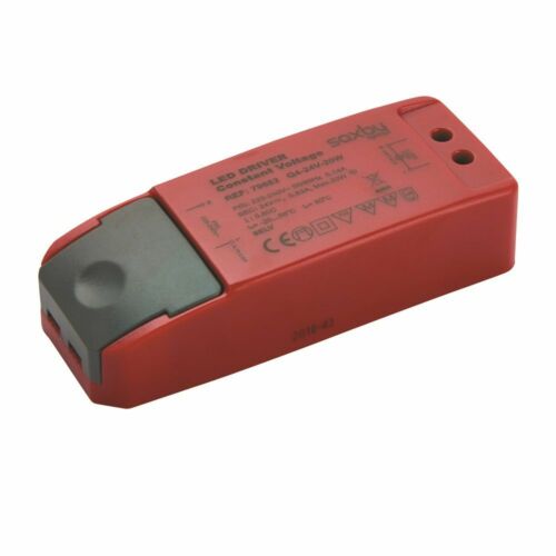 SAXBY Blanco LED Controlador de Voltaje Constante Transformador 20W/40W/75W/150W 24V IP20 - Imagen 6 de 10