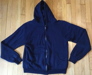 vintage full zip moletom com capuz