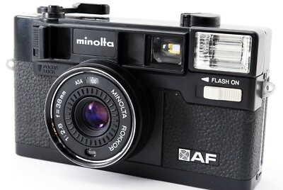 【ジャンク】【値下げ】MINOLTA HI-MATIC AF2 フィルムカメラ Minolta hi matic AF film camera [For parts] Free shipping