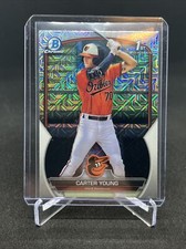 2023 Bowman Chrome - Prospects  Mojo Refractor #BCP-183 Carter Young (RC)